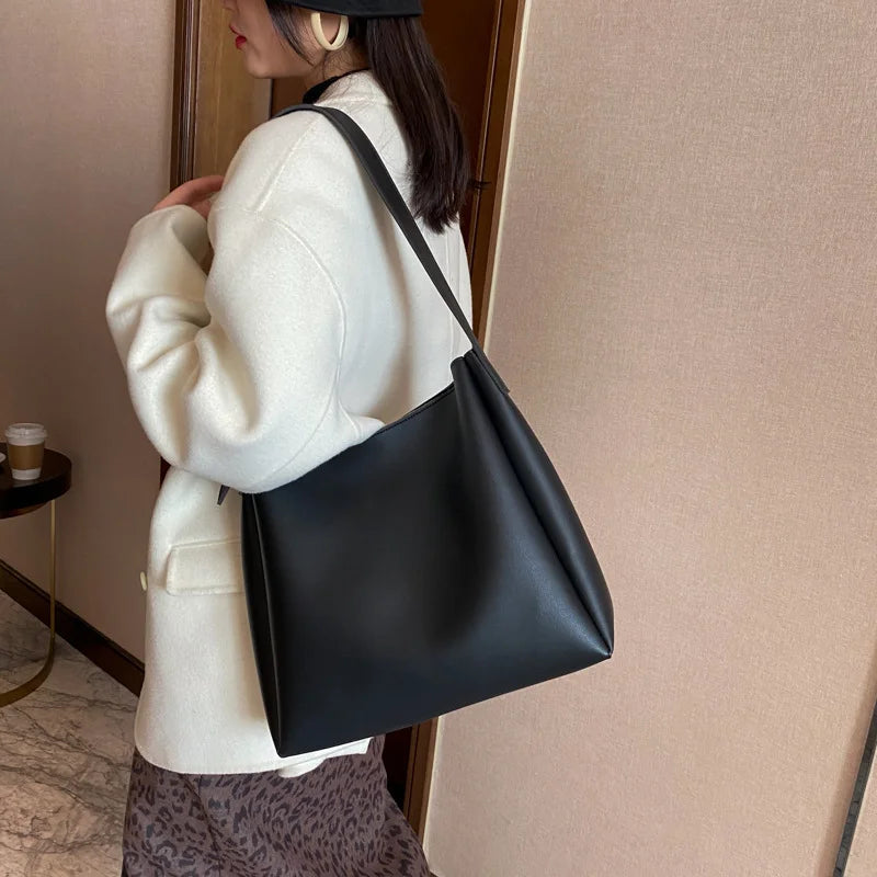 Stylish Women's Handbag Set - Large Capacity Shoulder Bags