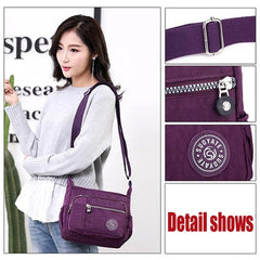Waterproof Messenger Bag Shoulder Bag and Wallet Set
