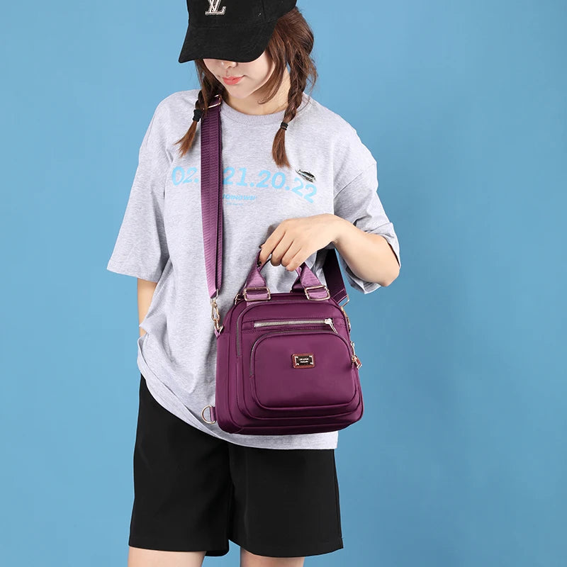 Women Shoulder bag Handbags Nylon Crossbody Bags Purse Multifunction