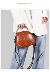 High Cow Leather Women Handbag Lady Shoulder Bag