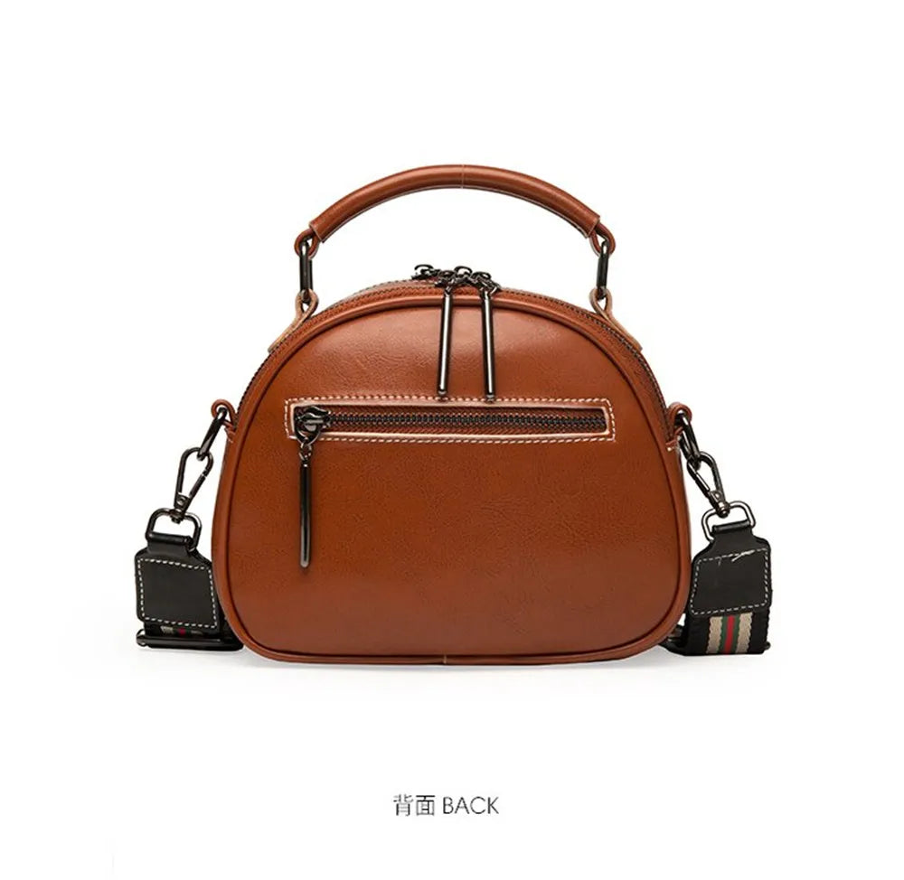 High Cow Leather Women Handbag Lady Shoulder Bag