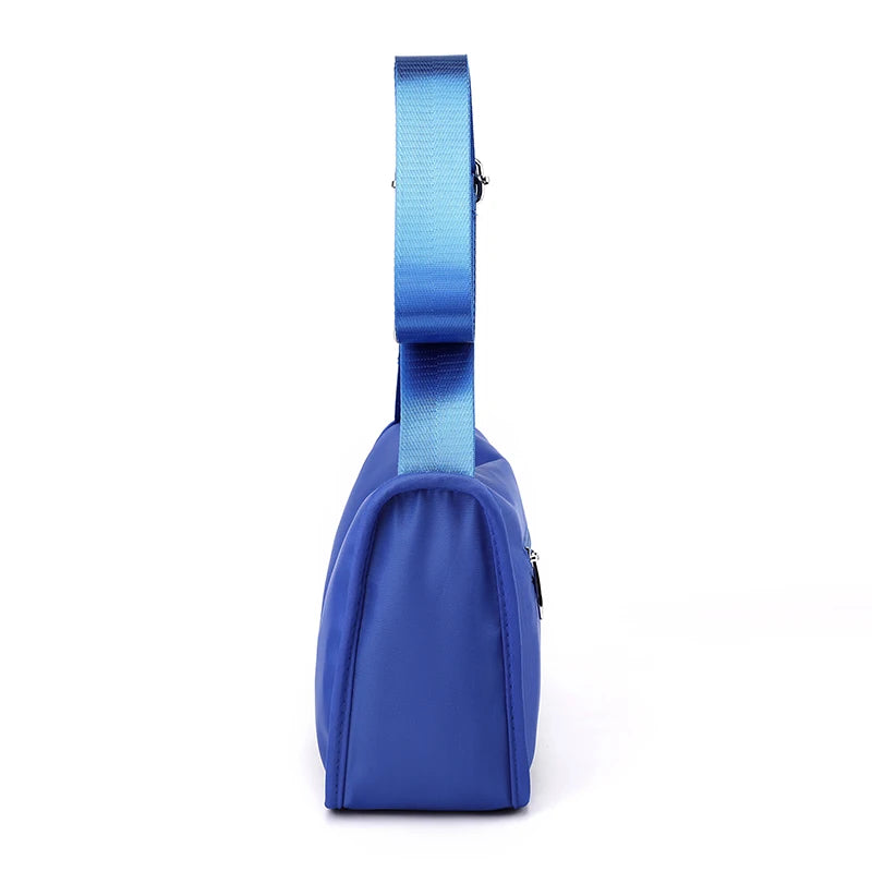 Small Women's Nylon Shoulder Bag Daily CrossBody Purse Mobile Phone Bag