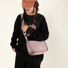 Small Women's Nylon Shoulder Bag Daily CrossBody Purse Mobile Phone Bag