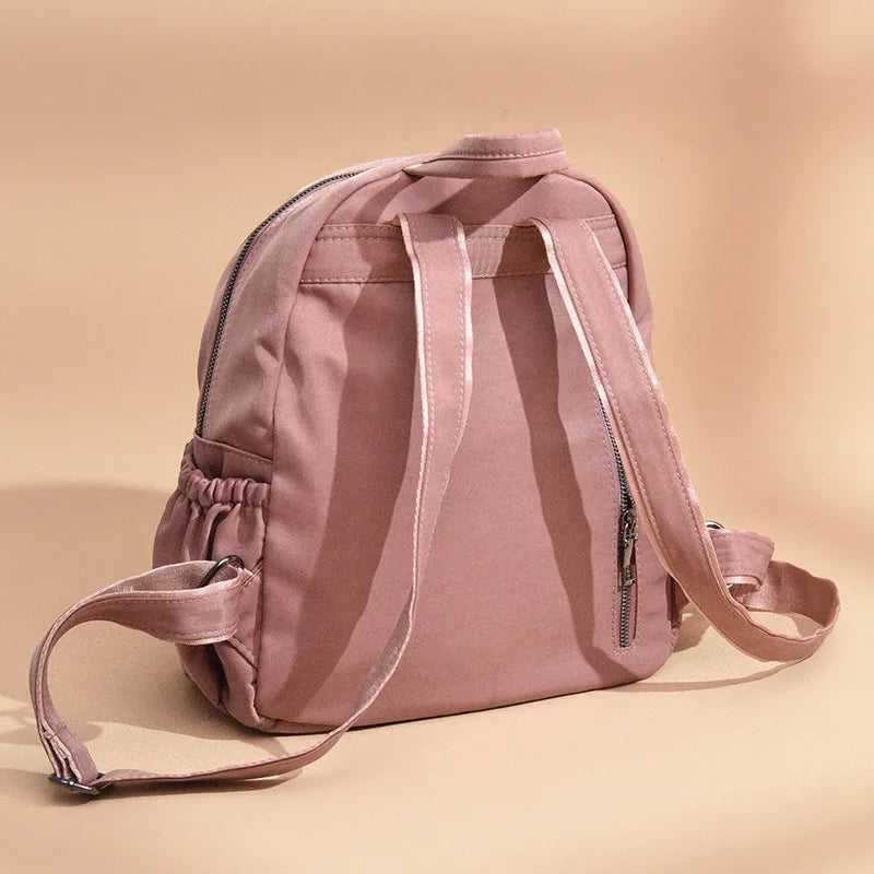 Women's Oxford Cloth Backpack Large Capacity All-match Schoolbag