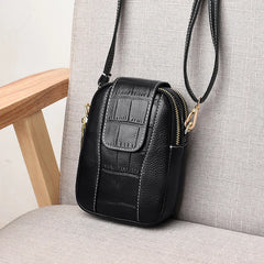 Women's One Shoulder Crossbody Phone Bag Vertical Mini Bag