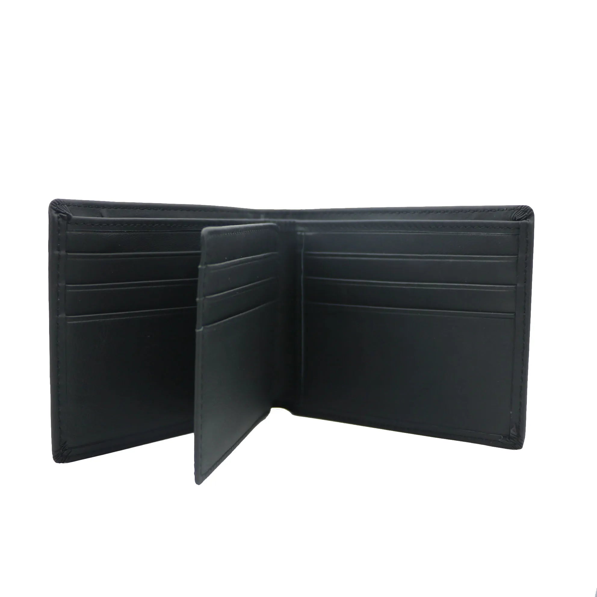 Letters Leather Men Wallet Bifold Money Wallet Gift set