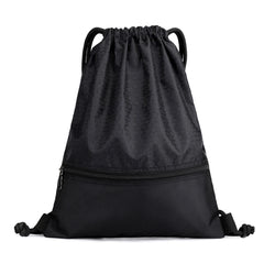 Drawstring Bag Women Men Nylon Backpacks Outdoor Travel School Bags