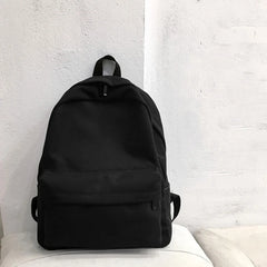 Large Capacity Canvas Backpack for Girls -B5