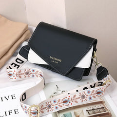 Women's Small Square Bag Net Red One-shoulder Cross Bag