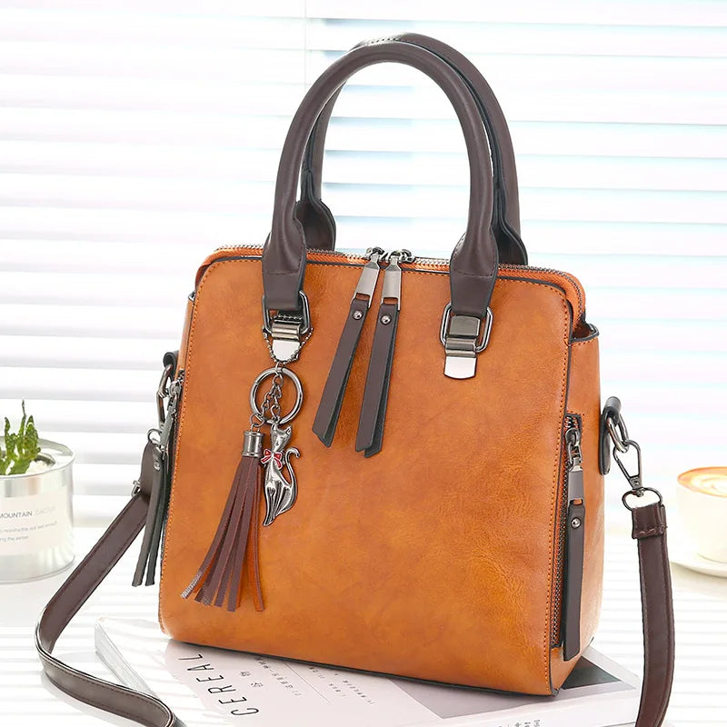 High Shoulder Bag Women Autumn All-match Messenger Handbag