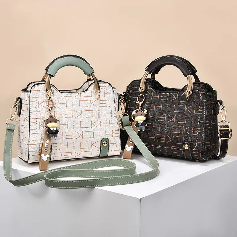 Small Shoulder Bag Women Portable Cross Bag Letter Print