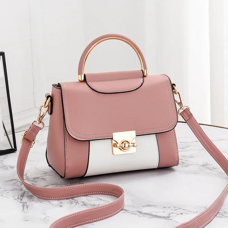 Women's Small Square Bag Lady Shoulder Messenger Portable Sweet Handbag