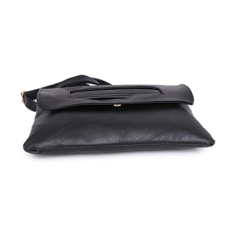 Women Leather Envelope Clutch Bag Crossbody Messenger Handbag S1183