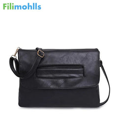 Women Leather Envelope Clutch Bag Crossbody Messenger Handbag S1183