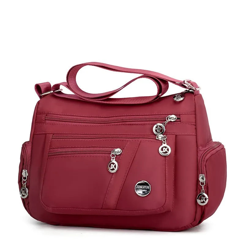 Women's Nylon Leisure Shoulder Messenger Bag
