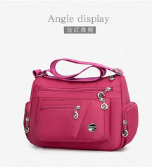 Women's Nylon Leisure Shoulder Messenger Bag
