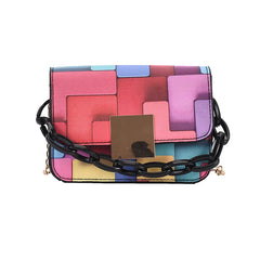 Women's Chain Messenger Bag Spring All-match Small Square Bag