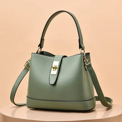 Spring Bucket Bag for Women, Large Capacity Shoulder Bag