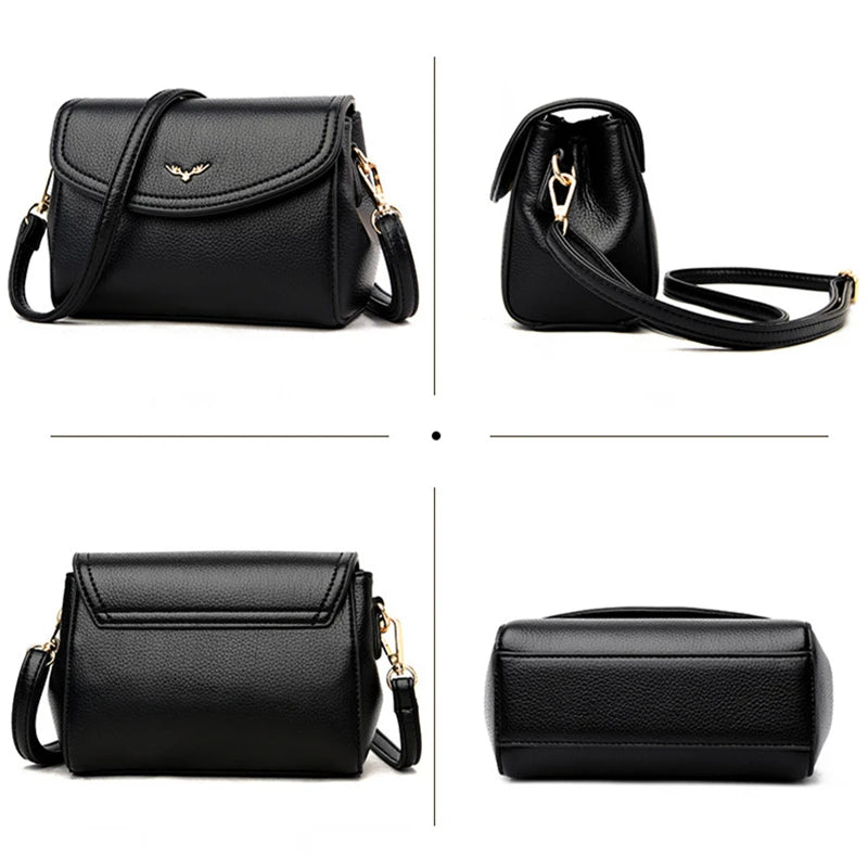Women's Shoulder Bag High Capacity Crossbody Bags Leather Messenger