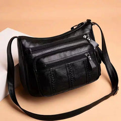 Soft Leather Ladies Handbag Crossbody Shoulder Messenger Bag