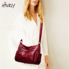 Hot Soft Leather Ladies Hand Bags Female Crossbody Bags for Women
