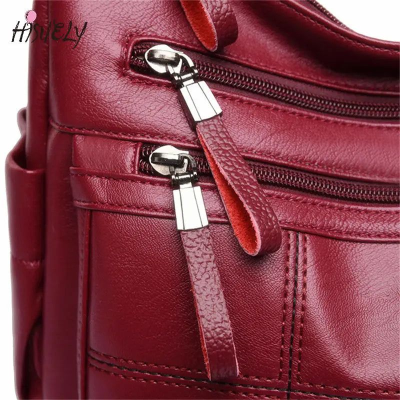 Hot Soft Leather Ladies Hand Bags Female Crossbody Bags for Women