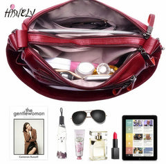Hot Soft Leather Ladies Hand Bags Female Crossbody Bags for Women
