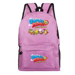 Hot Students Cartoon Game Zings Backpack Teens Superzings Bookbag Unisex Anime