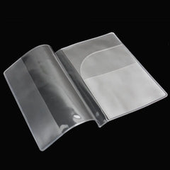 2 x Transparent Passport Holder Cover Case Travel Wallet Protector Folder
