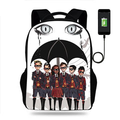 Umbrella Academy School Backpack - Boys & Girls