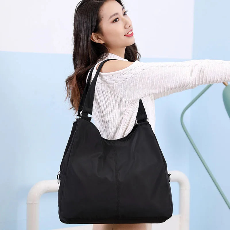 Casual Large Shoulder Bag Roomy Nylon Tote Famous Handbags Mummy S
