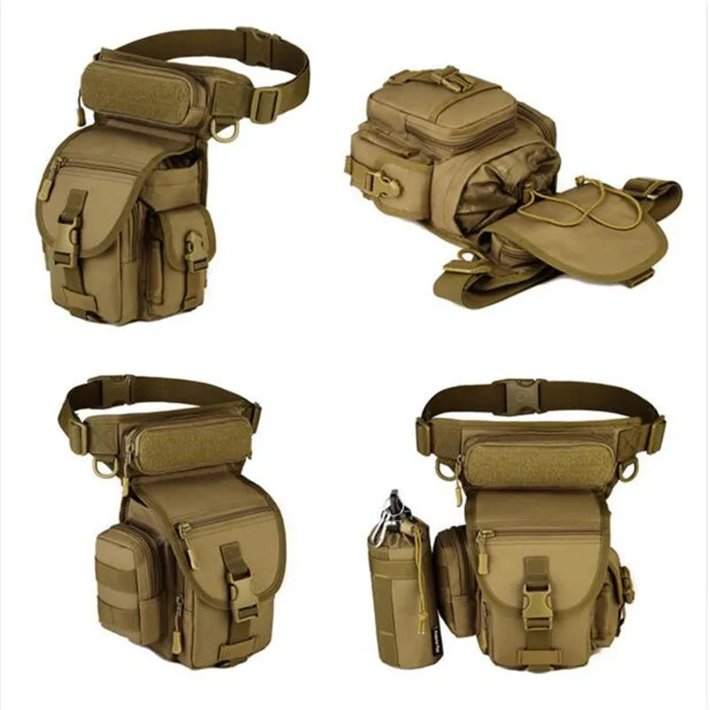 Waterproof Thigh Leg Hip Bag Waist Travel Military Motorcycles S