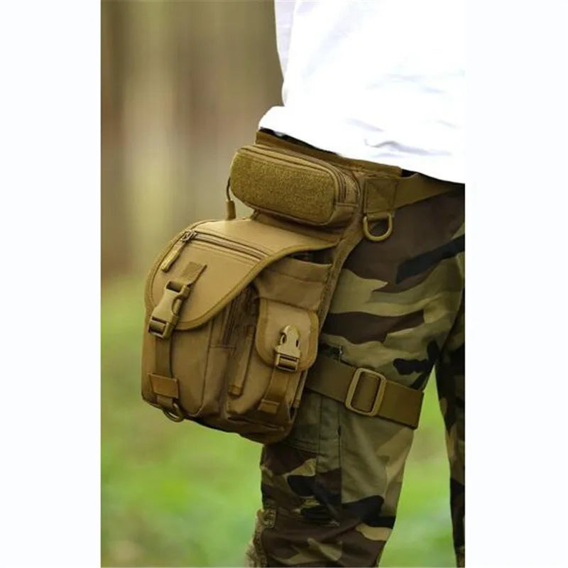 Waterproof Thigh Leg Hip Bag Waist Travel Military Motorcycles S