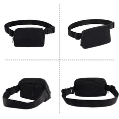 Adjustable Nylon Fanny Pack Waterproof Waist Bag for Running
