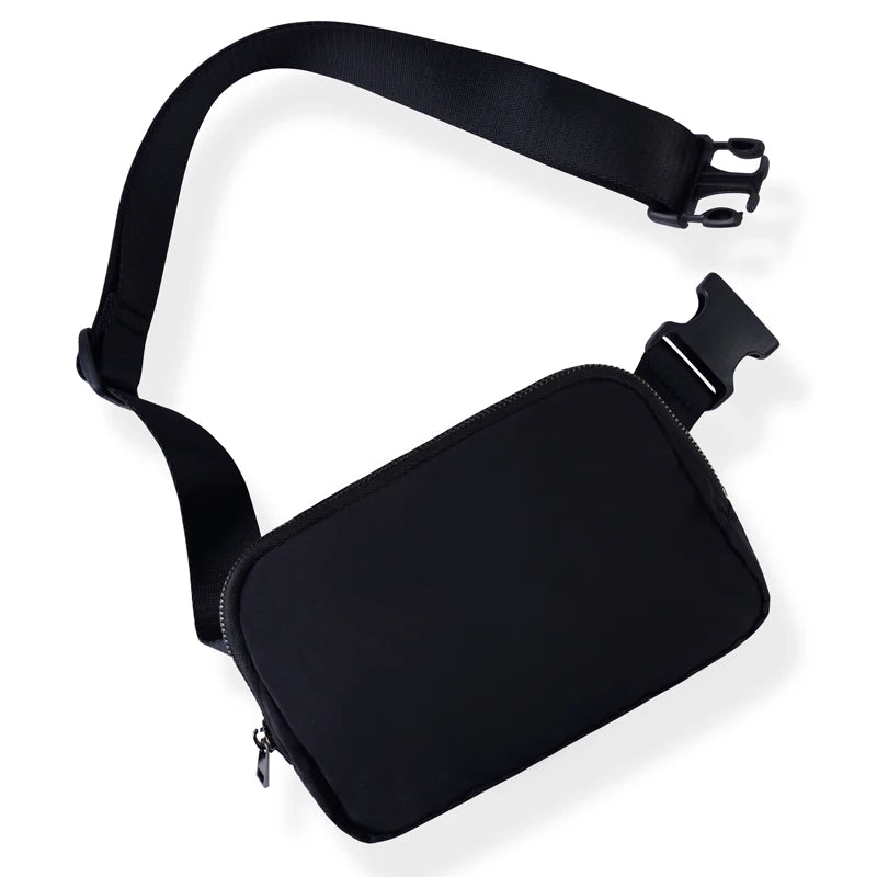 Adjustable Nylon Fanny Pack Waterproof Waist Bag for Running