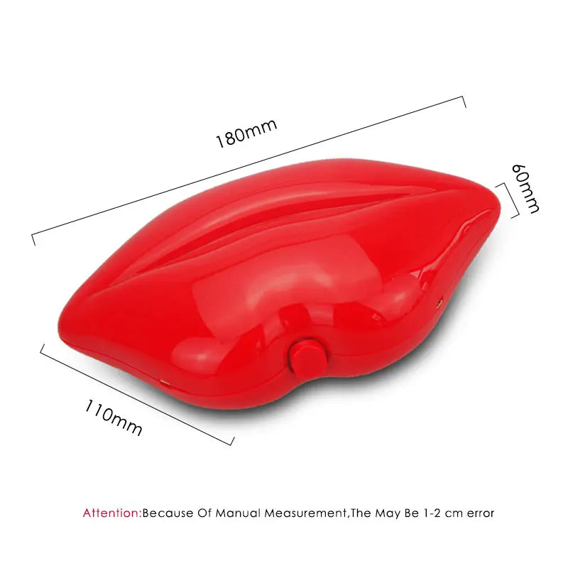 Sexy Lip Acrylic Clutch Bag with Chain Handbag Crossbody Bag for Women