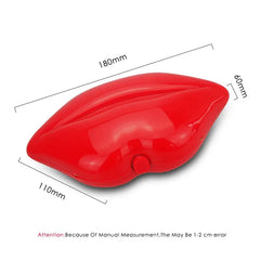 Sexy Lip Acrylic Clutch Bag with Chain Handbag Crossbody Bag for Women