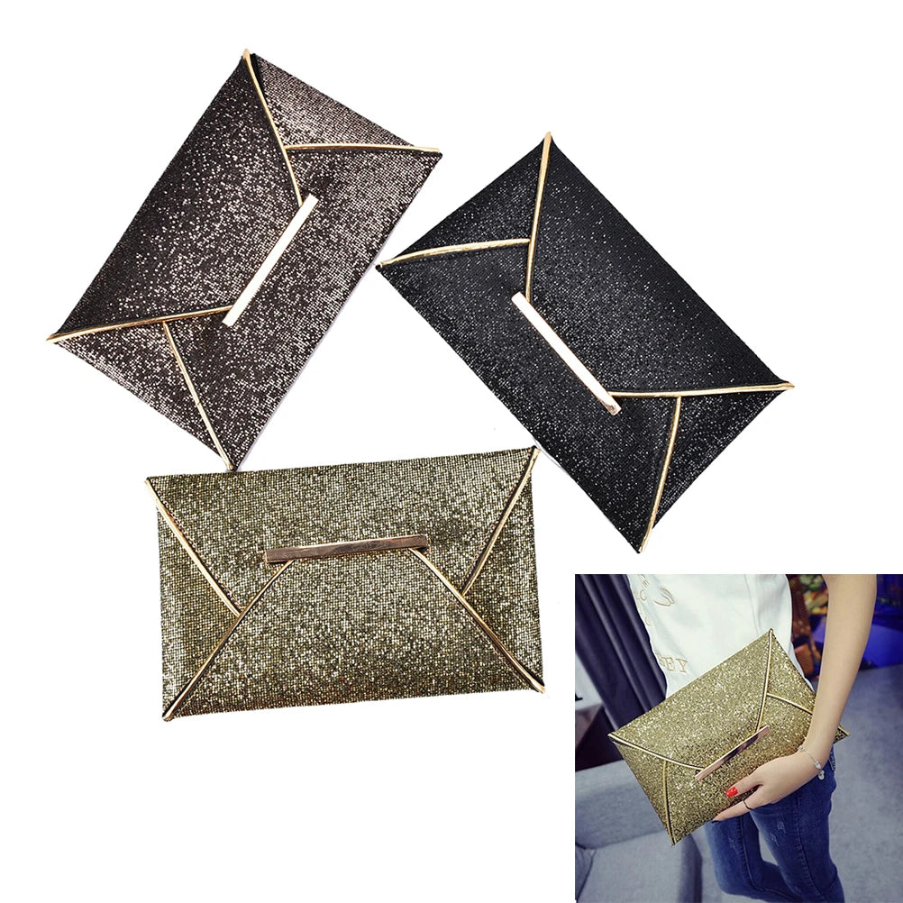 Sequins Envelope Bag Clutch Handbags for Women Evening Party