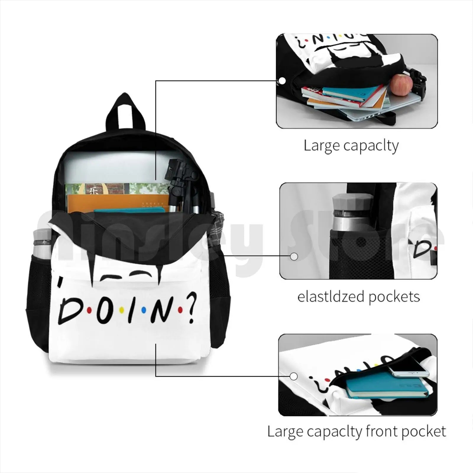 Outdoor Hiking Backpack Riding Climbing Sports Bag How You Doin