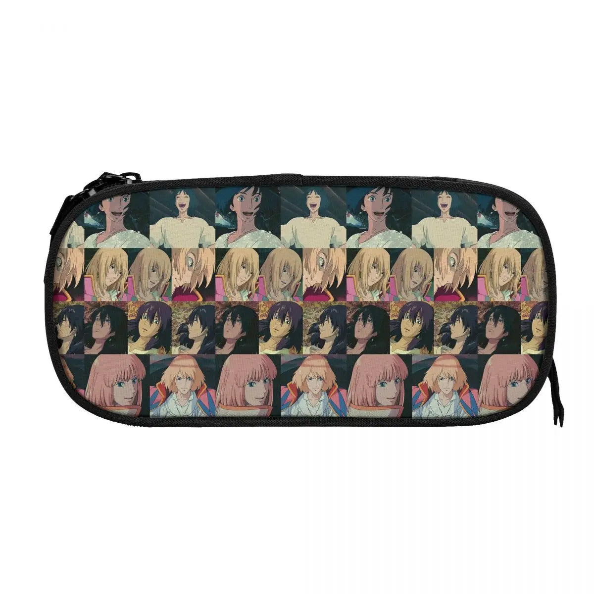 Howl Pen Box Student School Anime Zipper Pen Bag Child Stationery Bag Gift