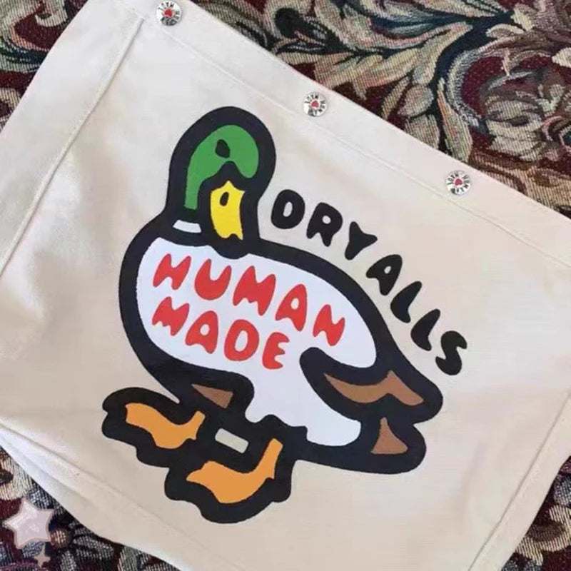 Large-capacity Duck Print Diagonal Bag