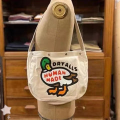 Large-capacity Duck Print Diagonal Bag
