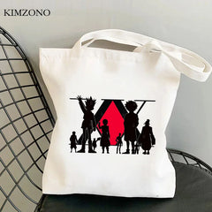 Hunter x Hunter shopping bag tote handbag jute woven eco-friendly sacolas