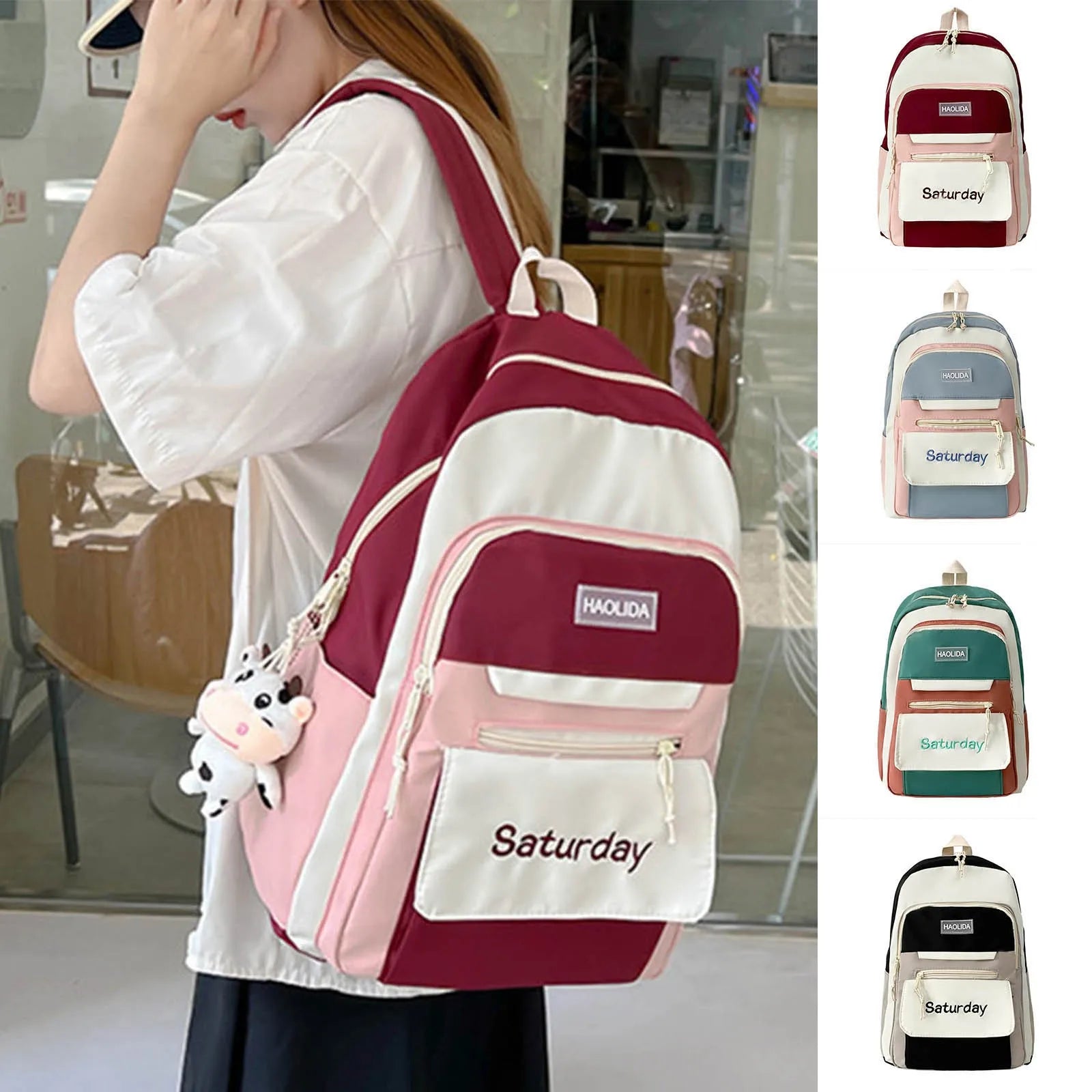 Hydration Backpack for Men and Women, Outdoor Leisure Campus Backpack