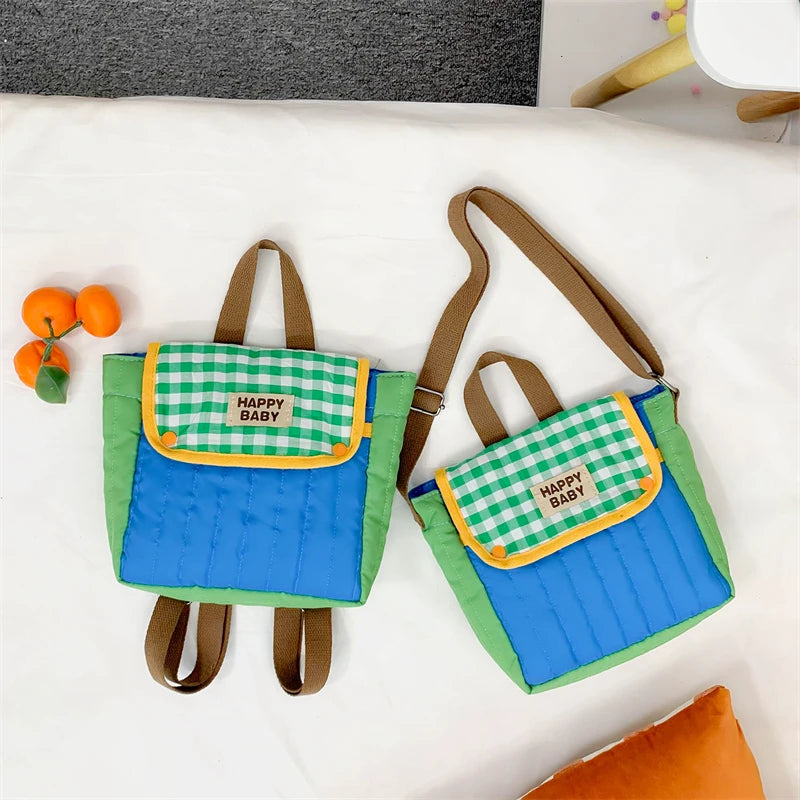 Kids Backpack Shoulder Bag Travel Tote with Adjustable Strap