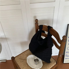 Soft Cloud Shoulder Bag Large Cloth Clutch Tote Handbag Messenger Bags