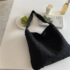 Soft Cloud Shoulder Bag Large Cloth Clutch Tote Handbag Messenger Bags