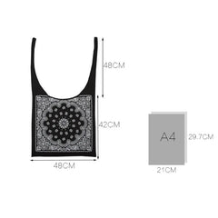 Women's Canvas Shoulder Bag Casual Tote Reusable Shopping Bag Handbag