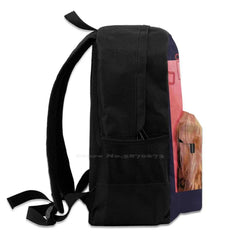 Hyuna Lip And Hip Bags Travel Laptop Backpack Kpop Song Album Hair Sunglass