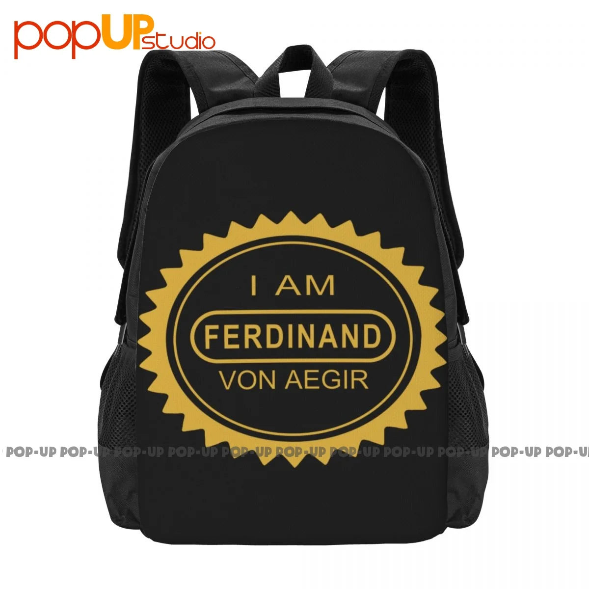 Ferdinand Von Aegir Backpack Large Capacity Vintage Softback